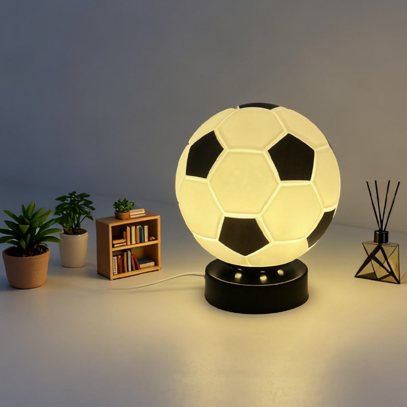 Lightings Decoration - Lampe de table LED de football,