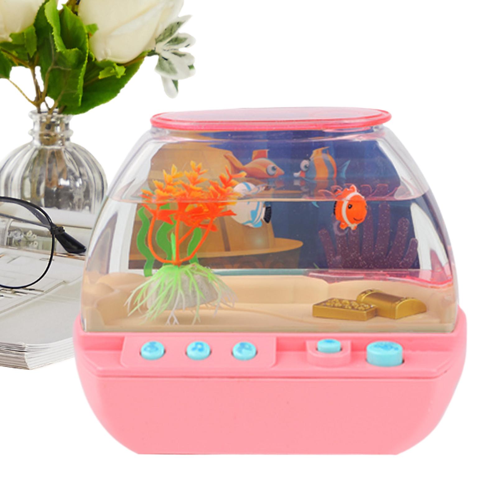 Lightings Decoration - Aquarium jouet décoratif avec musique et