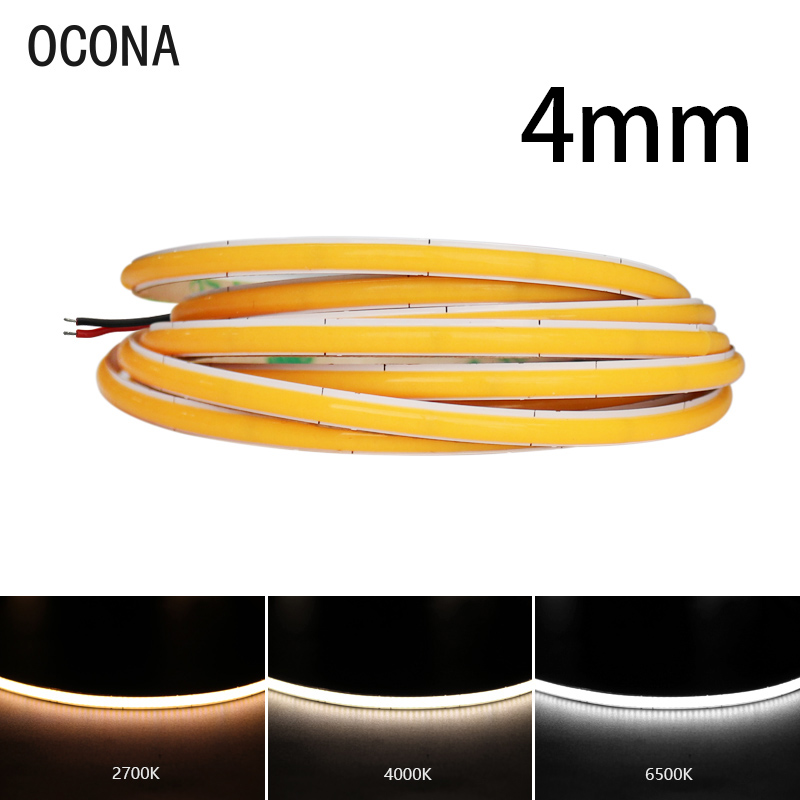 Lighting Mcqueen Bedroom Decor - Bande Lumineuse LED COB Étroite de