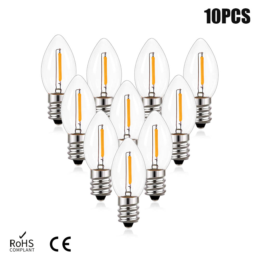 Lighting Effect Home Decor - Edison – Ampoule à bougie Led,