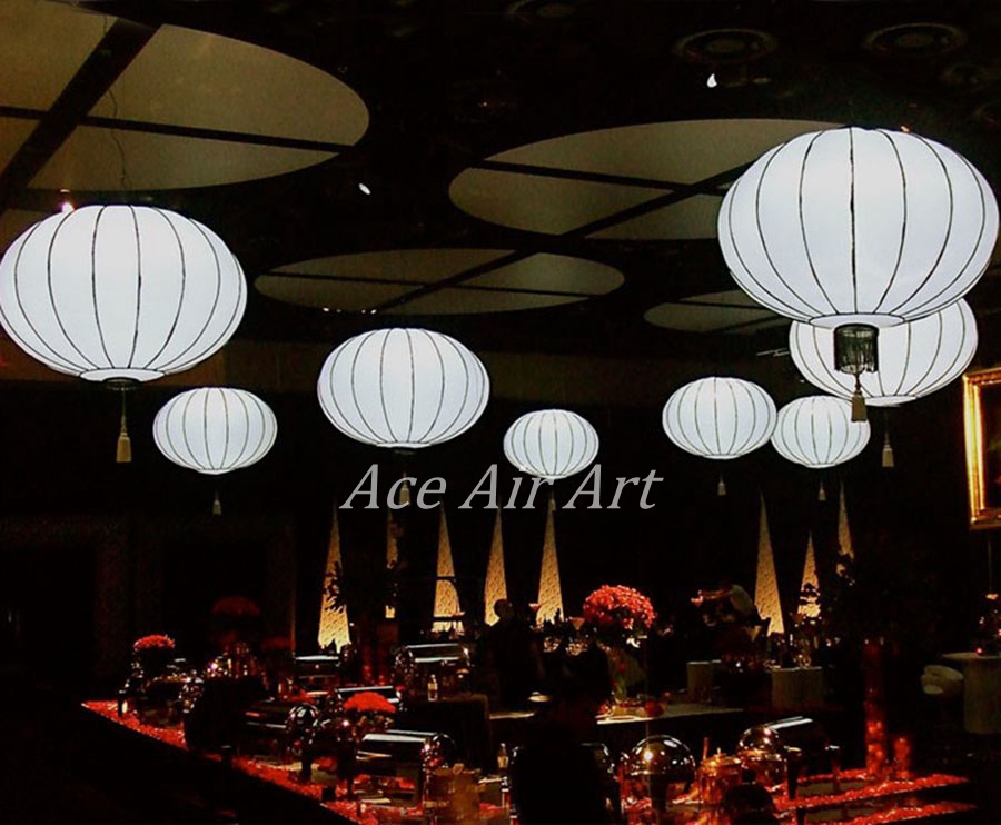 Restaurant Lighting Decoration - Lanterne chinoise gonflable à LED pour