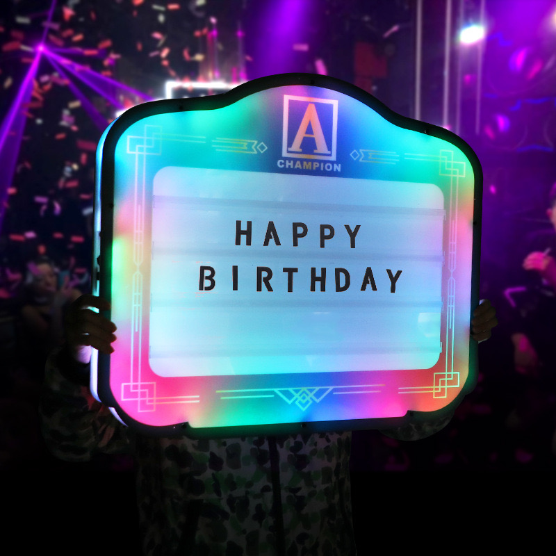 Light Up Letters Marquee - Panneau lumineux LED VIP à lettres