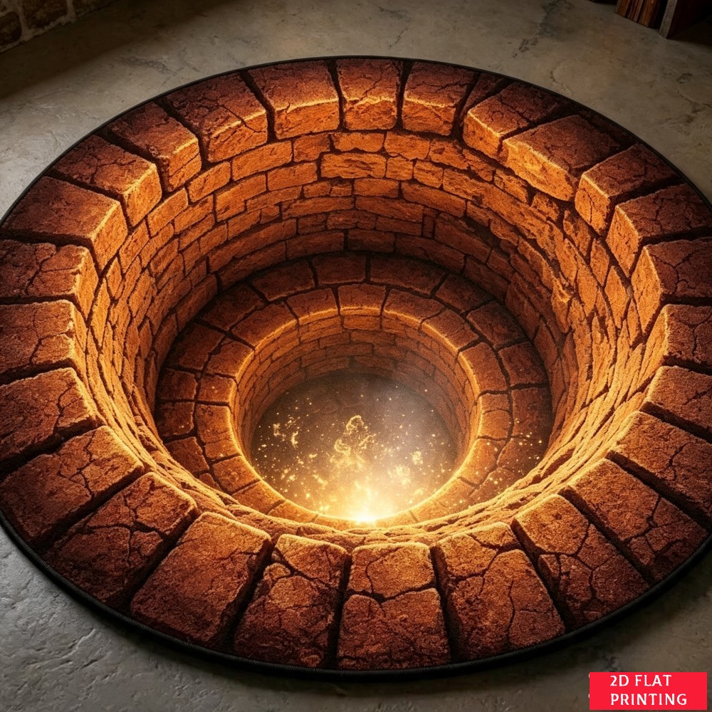 Tapis rond à motif tunnel sout - Home Decor Lighting Wholesale avis et prix