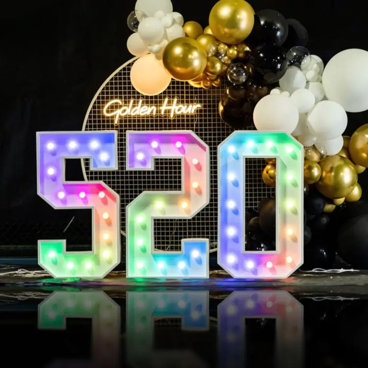 Lettres lumineuses LED profess - Light Up Letters Marquee avis et prix