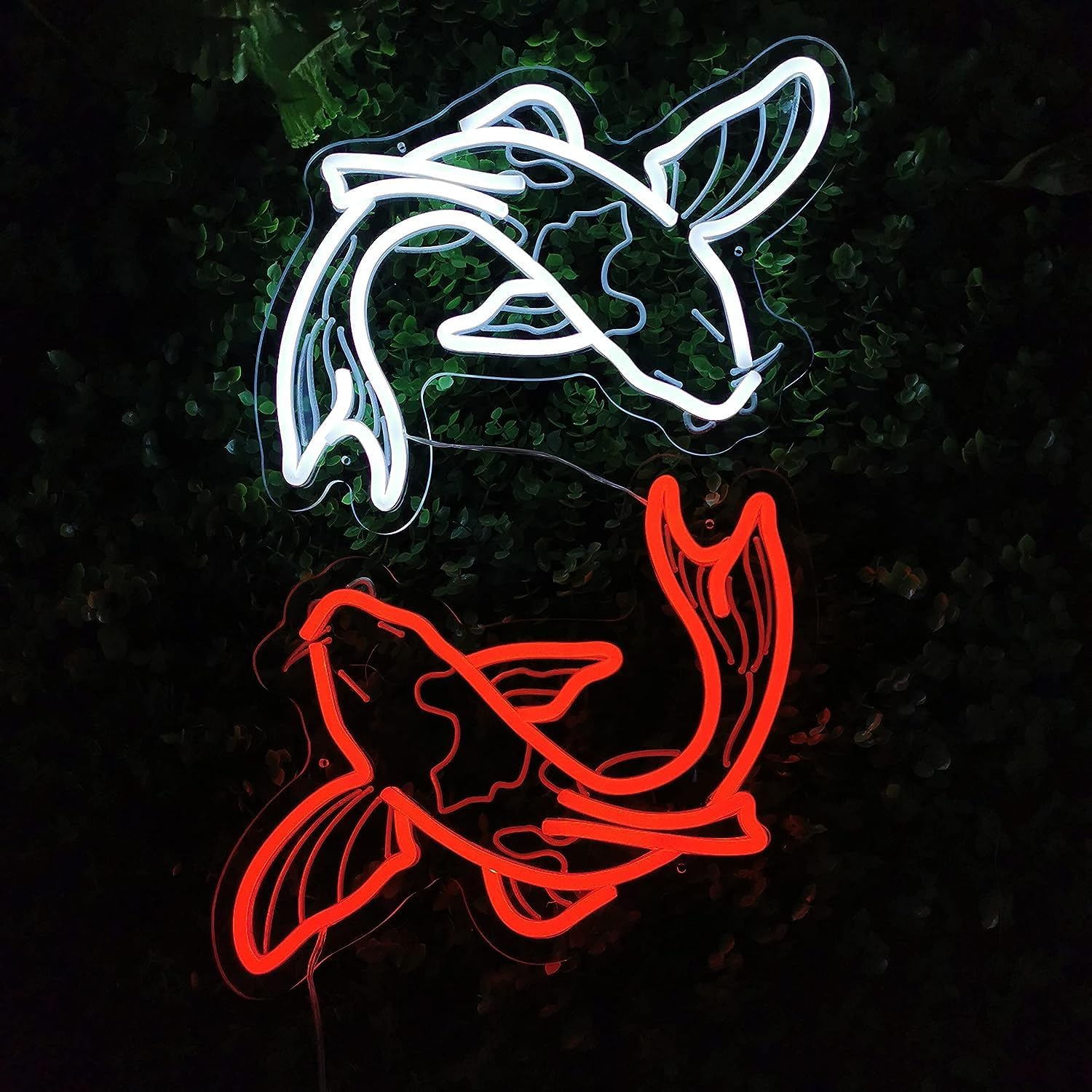 Enseigne néon Poisson Koi, lum - Restaurant Lighting Decoration avis et prix