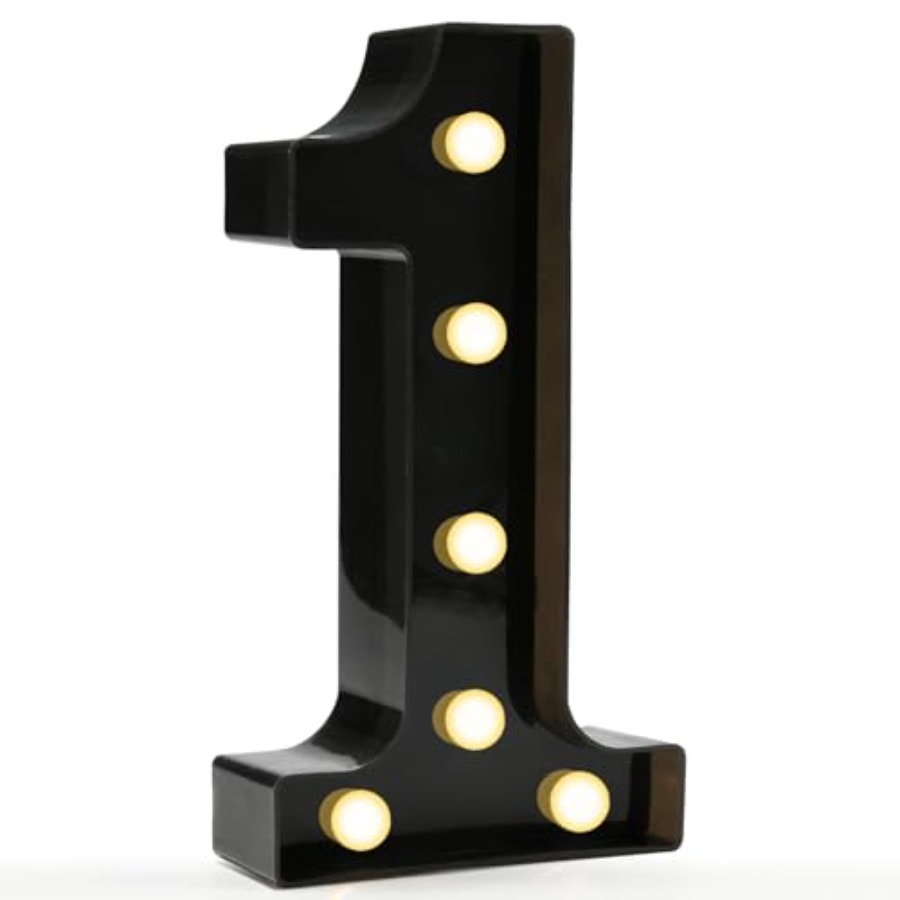 Lettres et chiffres décoratifs - Light Up Letters Marquee avis et prix