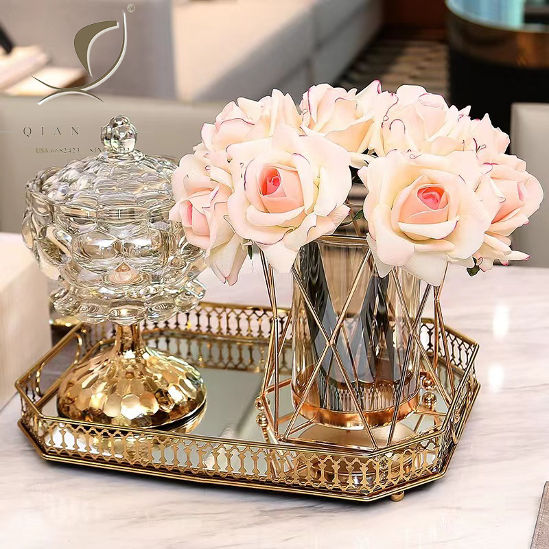 Pot à bonbons en verre et méta - Home Decor Lighting Wholesale avis et prix