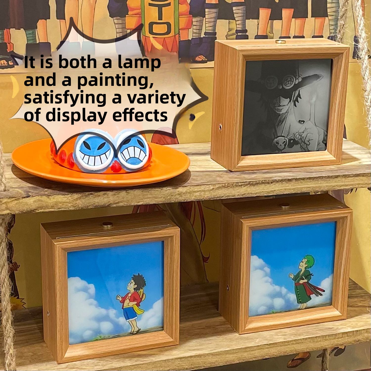 Affiche lumineuse One Piece st - Lighting Decor Photos avis et prix
