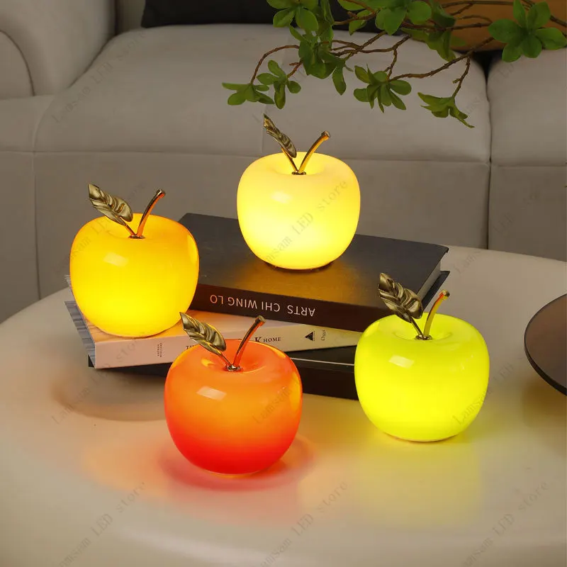 Lampe de Table LED pomme alime - Decor Lighting Cy avis et prix