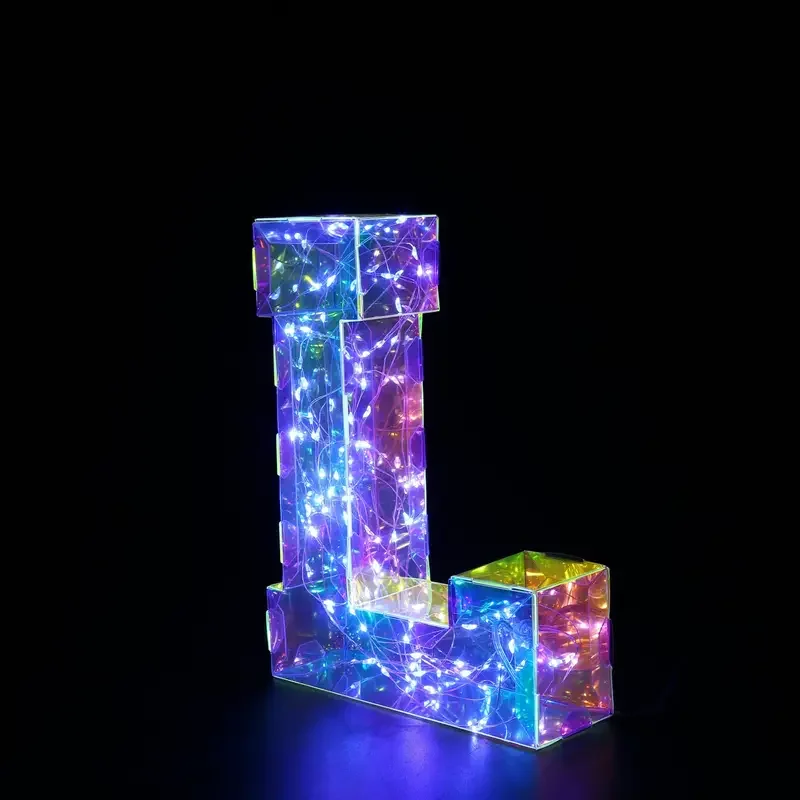 Lettres et chiffres lumineux L - Light Up Letters Marquee avis et prix