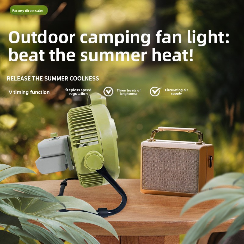 Nouveau ventilateur de camping - Decor Lighting Hours avis et prix