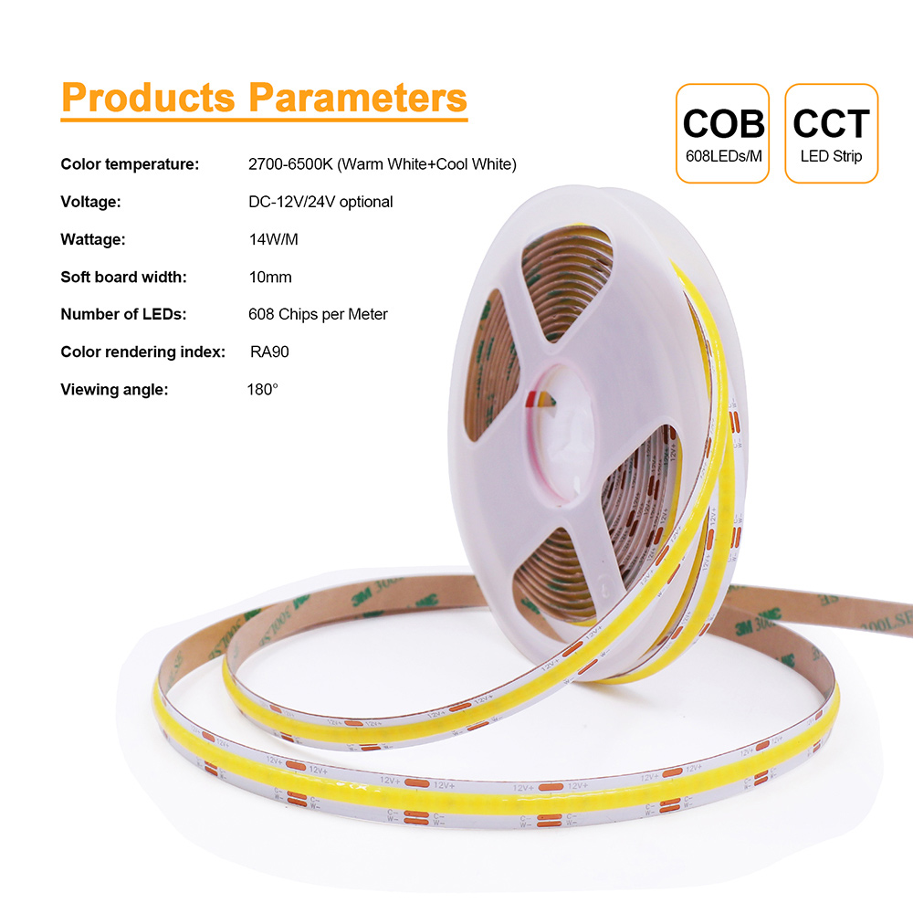 Bande lumineuse LED COB CCT à  - Decor Lighting Hours avis et prix