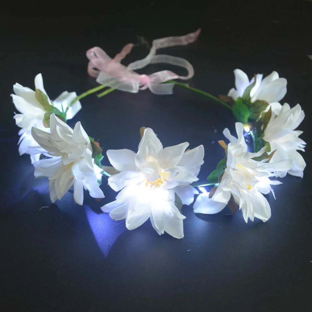 Couronne de fleurs lumineuse p - Decor Lighting Hours avis et prix