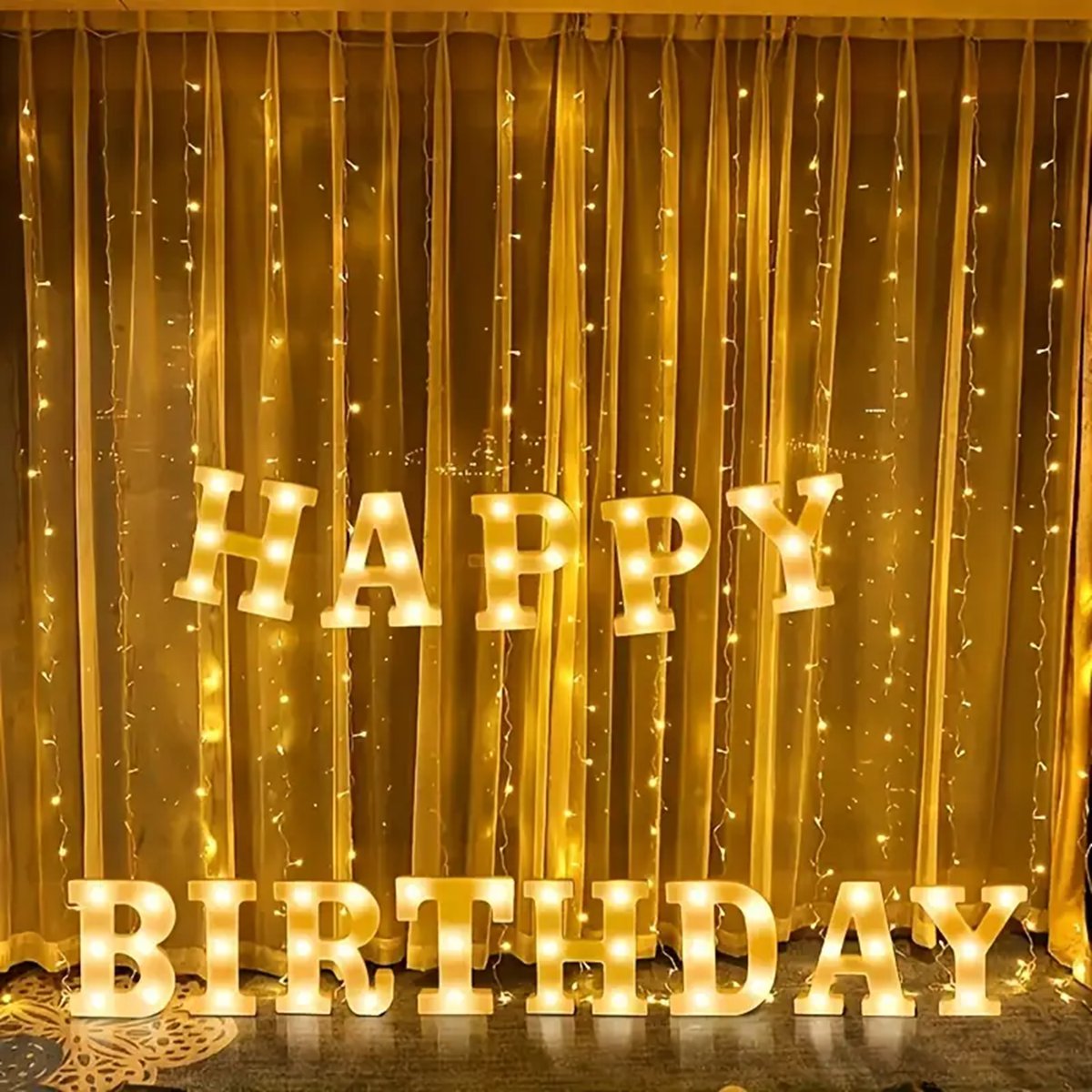 1 pièce – Enseigne lumineuse L - Light Up Letters Marquee avis et prix
