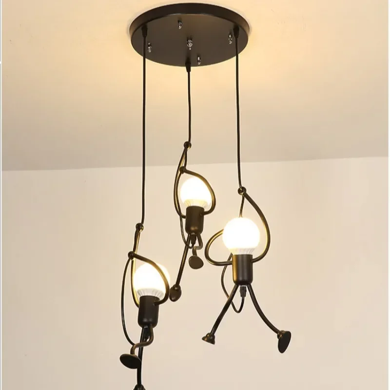 Lustre rétro en fer forgé, Res - Restaurant Lighting Decoration avis et prix