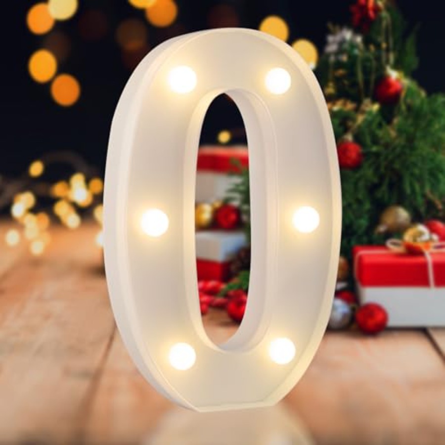 Chiffres lumineux LED, lettres - Light Up Letters Marquee avis et prix